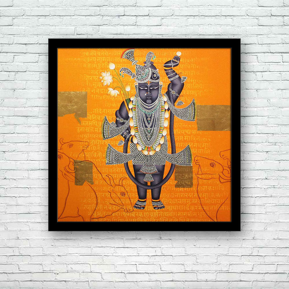 Lord Balaji Painting Poster Frame