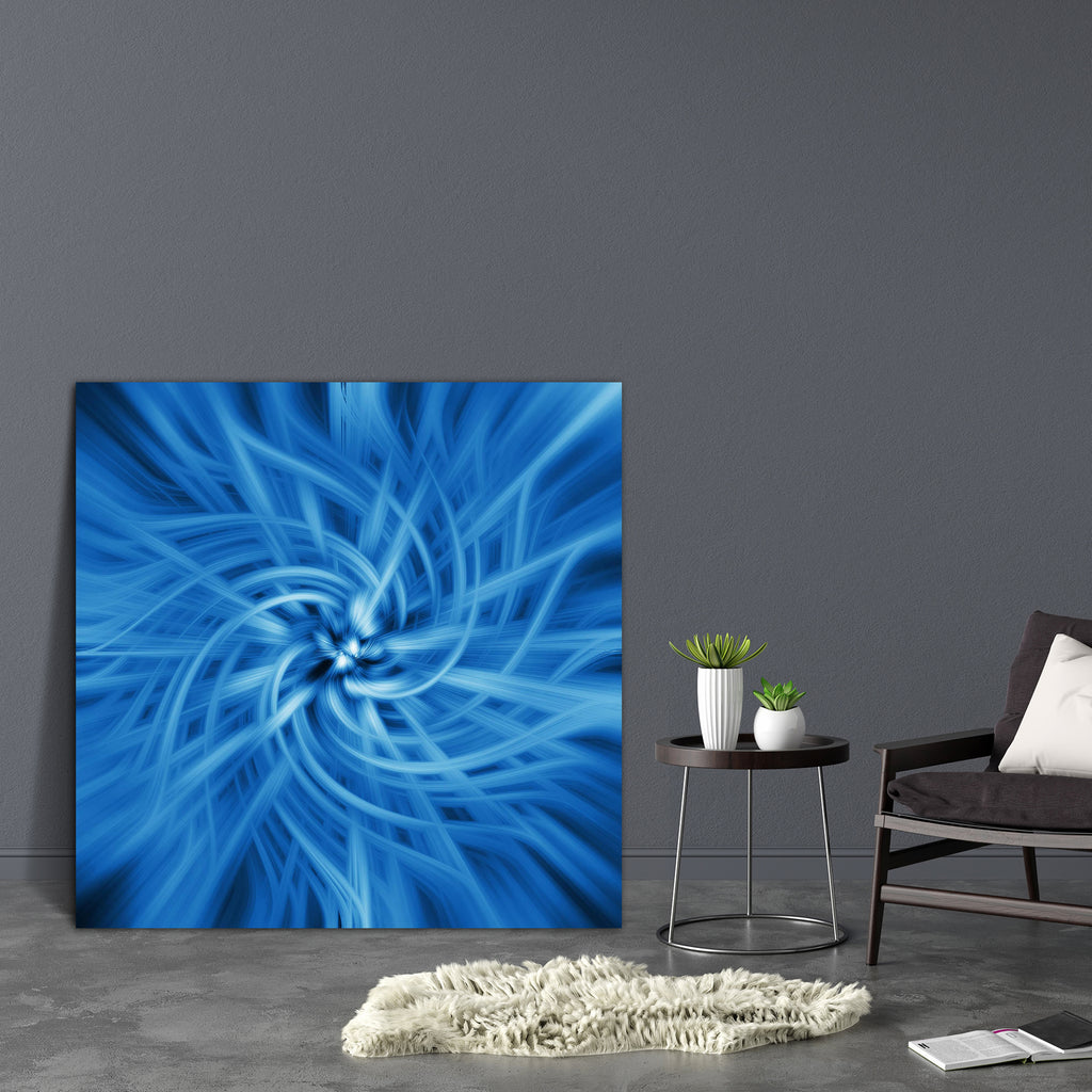 Blue Spiral Canvas Painting Synthetic Frame-Paintings MDF Framing-AFF_FR-IC 5000050 IC 5000050, Abstract Expressionism, Abstracts, Circle, Digital, Digital Art, Graphic, Science Fiction, Semi Abstract, blue, spiral, canvas, painting, synthetic, frame, abstract, energy, fiction, fractal, futuristic, geometry, imagination, lines, mathematics, neon, pink, pixel, random, rays, science, square, tech, texture, wallpaper, artzfolio, wall decor for living room, wall frames for living room, frames for living room, w