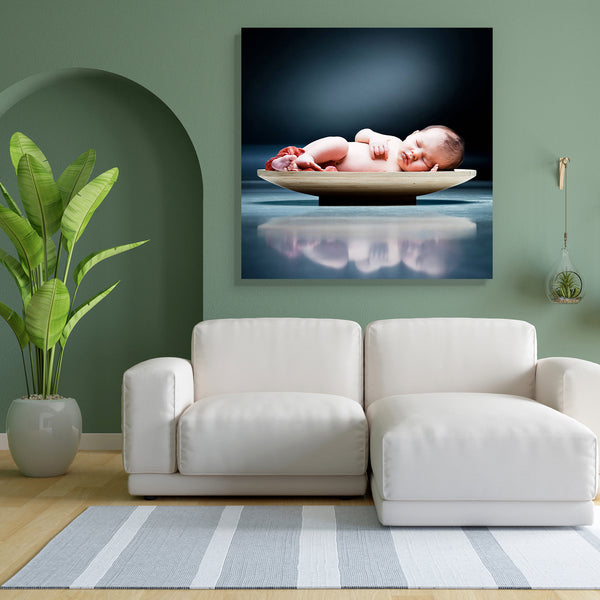 Baby Sleeping On A Wooden Plate Canvas Painting Synthetic Frame-Paintings MDF Framing-AFF_FR-IC 5000241 IC 5000241, Asian, Baby, Children, Individuals, Kids, Love, Portraits, Romance, sleeping, on, a, wooden, plate, canvas, painting, for, bedroom, living, room, engineered, wood, frame, adorable, beautiful, beauty, blue, born, boy, caucasian, child, childhood, closeup, cute, daughter, dream, emotion, face, feet, finger, generation, girl, gorgeous, hand, happiness, happy, healthy, human, innocent, life, littl