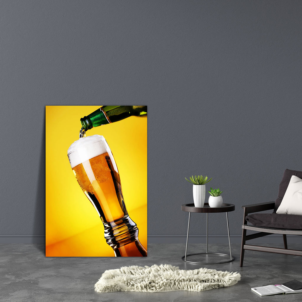 Beer Pouring Canvas Painting Synthetic Frame-Paintings MDF Framing-AFF_FR-IC 5000290 IC 5000290, Beverage, Black and White, Cuisine, Food, Food and Beverage, Food and Drink, Parents, White, beer, pouring, canvas, painting, synthetic, frame, alcohol, ale, background, backgrounds, bar, beaker, bottle, bottled, bottles, brewed, brewery, brown, bubble, bubbles, closeup, cold, draft, drink, foam, fresh, frosty, froth, full, glass, gold, golden, lager, life, light, liquid, menu, motion, mug, object, one, party, p