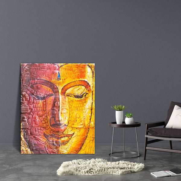 Lord Buddha Portrait D1 Canvas Painting Synthetic Frame-Paintings MDF Framing-AFF_FR-IC 5000424 IC 5000424, Art and Paintings, Asian, Automobiles, Black and White, Buddhism, Chinese, Decorative, God Buddha, Indian, Individuals, Japanese, Portraits, Religion, Religious, Spiritual, Transportation, Travel, Vehicles, White, lord, buddha, portrait, d1, canvas, painting, for, bedroom, living, room, engineered, wood, frame, face, antique, art, asia, background, buddhist, calm, china, decoration, east, enlightenmen