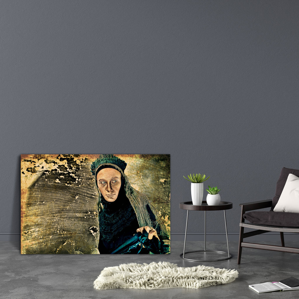 Woman In Old Fashioned Dress D2 Canvas Painting Synthetic Frame-Paintings MDF Framing-AFF_FR-IC 5000518 IC 5000518, Adult, Art and Paintings, Black, Black and White, Cinema, Fantasy, Fashion, Gothic, Movies, People, Television, TV Series, woman, in, old, fashioned, dress, d2, canvas, painting, synthetic, frame, art, background, bizarre, clothes, costume, cruel, dark, darkness, death, demon, devil, evil, eyes, face, fear, female, ghost, girl, gloomy, halloween, hell, horror, indoor, mask, mature, movie, myst