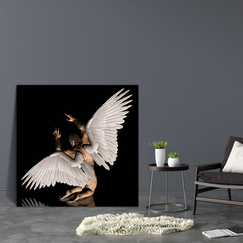 Angel Canvas Painting Synthetic Frame-Paintings MDF Framing-AFF_FR-IC 5000528 IC 5000528, Health, People, angel, canvas, painting, synthetic, frame, wings, abdominals, abs, anatomy, arousal, arouse, beautiful, beauty, behind, body, butt, chest, dude, eroticism, fit, fitness, good, looking, guy, hair, hand, hands, handsome, human, hunk, male, man, muscle, muscular, nakedness, physical, power, rippling, artzfolio, wall decor for living room, wall frames for living room, frames for living room, wall art, canva