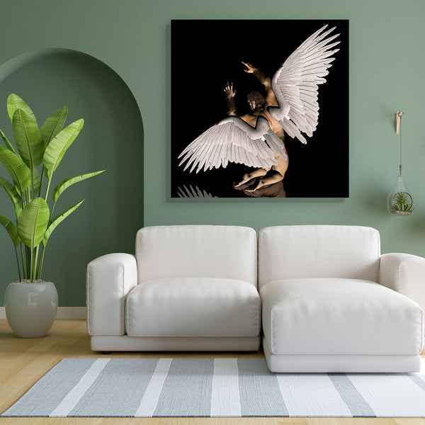 Angel Canvas Painting Synthetic Frame-Paintings MDF Framing-AFF_FR-IC 5000528 IC 5000528, Health, People, angel, canvas, painting, for, bedroom, living, room, engineered, wood, frame, wings, abdominals, abs, anatomy, arousal, arouse, beautiful, beauty, behind, body, butt, chest, dude, eroticism, fit, fitness, good, looking, guy, hair, hand, hands, handsome, human, hunk, male, man, muscle, muscular, nakedness, physical, power, rippling, artzfolio, wall decor for living room, wall frames for living room, fram