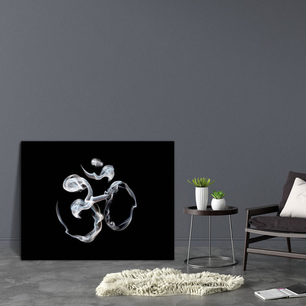 Om Symbol D3 Canvas Painting Synthetic Frame-Paintings MDF Framing-AFF_FR-IC 5000675 IC 5000675, Asian, Black, Black and White, Buddhism, Calligraphy, Culture, Ethnic, God Brahma, God Shiv, Health, Hinduism, Indian, Religion, Religious, Sanskrit, Signs, Signs and Symbols, Space, Spiritual, Symbols, Text, Traditional, Tribal, White, World Culture, om, symbol, d3, canvas, painting, for, bedroom, living, room, engineered, wood, frame, shiva, aum, asia, background, brahma, chant, concept, design, divine, grey, 