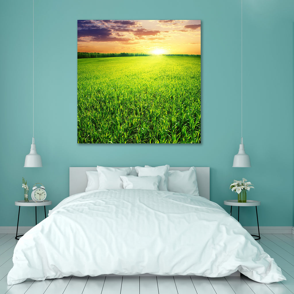 Beautiful Sunset D1 Canvas Painting Synthetic Frame-Paintings MDF Framing-AFF_FR-IC 5000744 IC 5000744, Culture, Ethnic, Landscapes, Mountains, Nature, Rural, Scenic, Seasons, Sunrises, Sunsets, Traditional, Tribal, Urban, World Culture, beautiful, sunset, d1, canvas, painting, synthetic, frame, agriculture, blue, bright, cloud, cloudscape, color, dark, day, dusk, environment, evening, farm, field, freedom, grass, green, growth, herb, hill, horizon, idyllic, land, landscape, lawn, light, meadow, non, organi