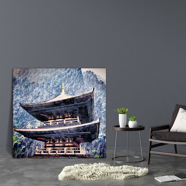 Zen Buddha Temple D2 Canvas Painting Synthetic Frame-Paintings MDF Framing-AFF_FR-IC 5000781 IC 5000781, Ancient, Architecture, Art and Paintings, Asian, Automobiles, Buddhism, Chinese, Culture, Digital, Digital Art, Ethnic, Graphic, Historical, Illustrations, Japanese, Landmarks, Landscapes, Medieval, Mountains, Nature, Places, Religion, Religious, Retro, Scenic, Signs, Signs and Symbols, Symbols, Traditional, Transportation, Travel, Tribal, Vehicles, Vintage, World Culture, zen, buddha, temple, d2, canvas