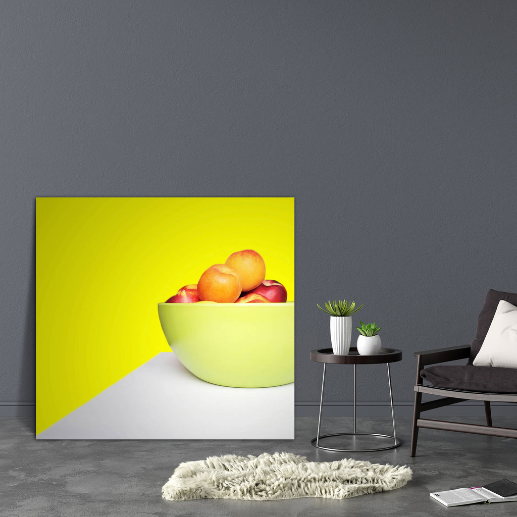 Nectarines & Apricots Inside Bowl Canvas Painting Synthetic Frame-Paintings MDF Framing-AFF_FR-IC 5001237 IC 5001237, Black and White, Calligraphy, Cuisine, Decorative, Food, Food and Beverage, Food and Drink, Fruit and Vegetable, Fruits, Health, Holidays, Modern Art, Seasons, Text, White, nectarines, apricots, inside, bowl, canvas, painting, synthetic, frame, apricot, background, beautiful, closeup, colorful, container, decoration, detail, diet, eat, eating, fresh, fruit, good, green, healthy, holiday, hot