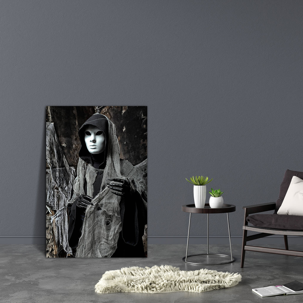 Halloween Horror D1 Canvas Painting Synthetic Frame-Paintings MDF Framing-AFF_FR-IC 5001265 IC 5001265, Art and Paintings, Black, Black and White, Fantasy, Gothic, Holidays, People, halloween, horror, d1, canvas, painting, synthetic, frame, abandoned, art, cape, cemetery, claws, clothes, costume, cruel, danger, dangerous, dark, dead, death, demon, devil, evil, eyes, face, faceless, fear, female, ghost, gloomy, hell, holiday, house, indoor, mask, mystery, night, nightmare, old, person, robe, satanic, scary, 