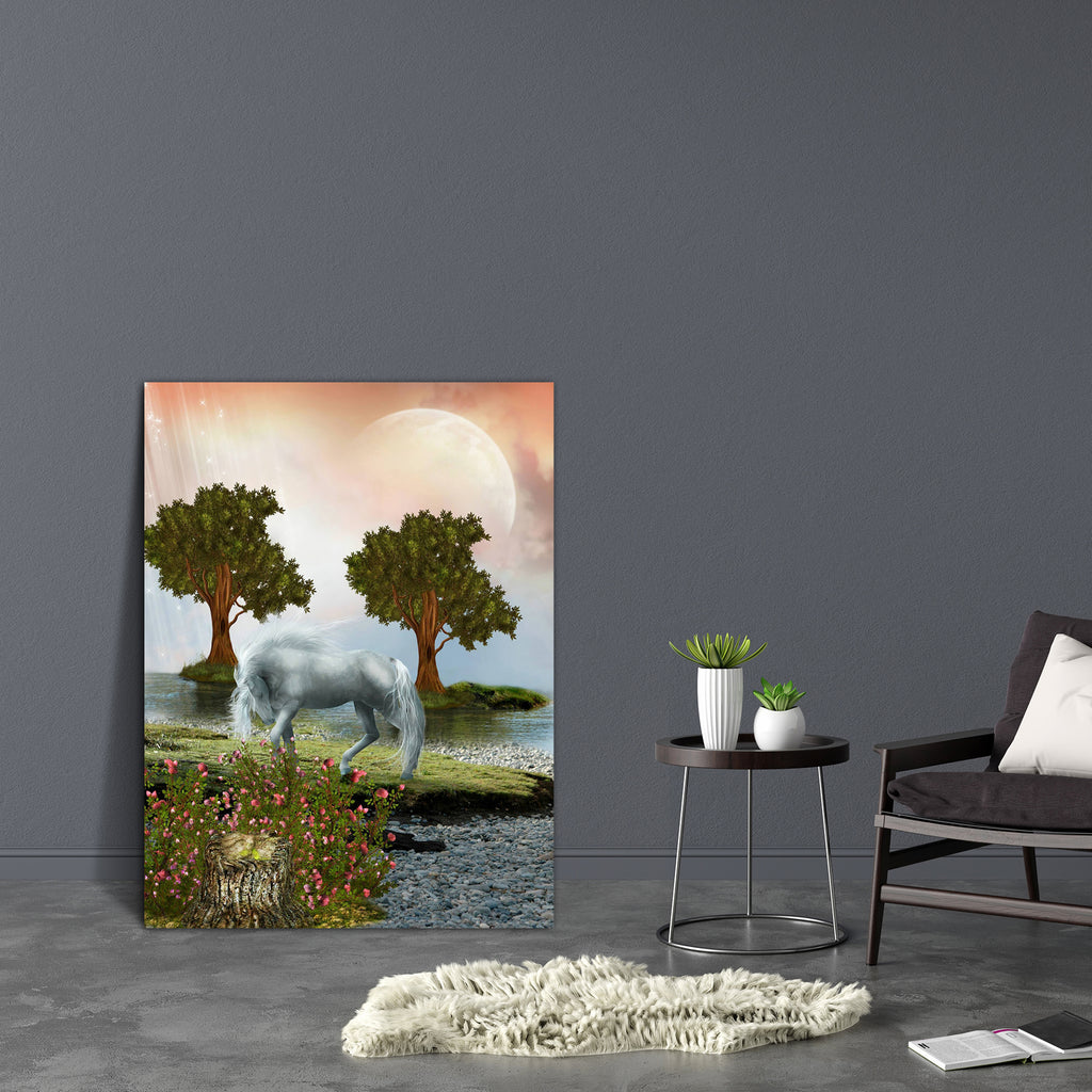 Fantasy Landscape D2 Canvas Painting Synthetic Frame-Paintings MDF Framing-AFF_FR-IC 5001319 IC 5001319, Art and Paintings, Baby, Books, Botanical, Children, Digital, Digital Art, Fantasy, Floral, Flowers, Graphic, Kids, Landscapes, Nature, Scenic, Spiritual, Stars, landscape, d2, canvas, painting, synthetic, frame, art, backdrops, background, beautiful, bright, cloud, clouds, dream, dreams, dreamy, exploration, fae, fairy, fairytale, fall, fantastic, foliage, grass, heaven, horse, lake, light, lighting, ma