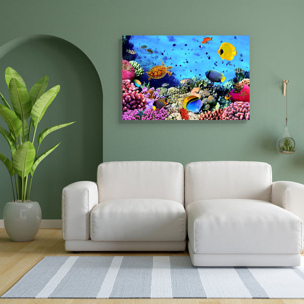 Coral Colony Red Sea Egypt Canvas Painting Synthetic Frame-Paintings MDF Framing-AFF_FR-IC 5001369 IC 5001369, Animals, Automobiles, Eygptian, Hawaiian, Landscapes, Nature, Places, Scenic, Transportation, Travel, Tropical, Vehicles, coral, colony, red, sea, egypt, canvas, painting, for, bedroom, living, room, engineered, wood, frame, aquarium, reef, underwater, fish, fiji, reefs, corals, colorful, animal, aquatic, bahamas, bubbles, caribbean, dive, diver, diving, dream, exotic, exploration, explore, florida