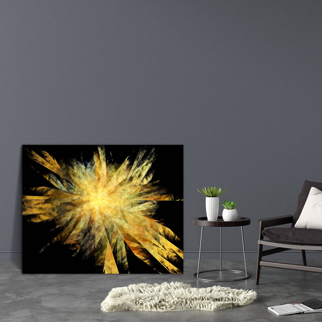 Abstract Golden Shatter Explosion Effect Canvas Painting Synthetic Frame-Paintings MDF Framing-AFF_FR-IC 5001492 IC 5001492, Abstract Expressionism, Abstracts, Art and Paintings, Black, Black and White, Digital, Digital Art, Fantasy, Graphic, Illustrations, Modern Art, Patterns, Semi Abstract, Signs, Signs and Symbols, abstract, golden, shatter, explosion, effect, canvas, painting, synthetic, frame, art, backdrop, background, burst, chaos, colorful, colors, concept, creative, creativity, design, desktop, ea