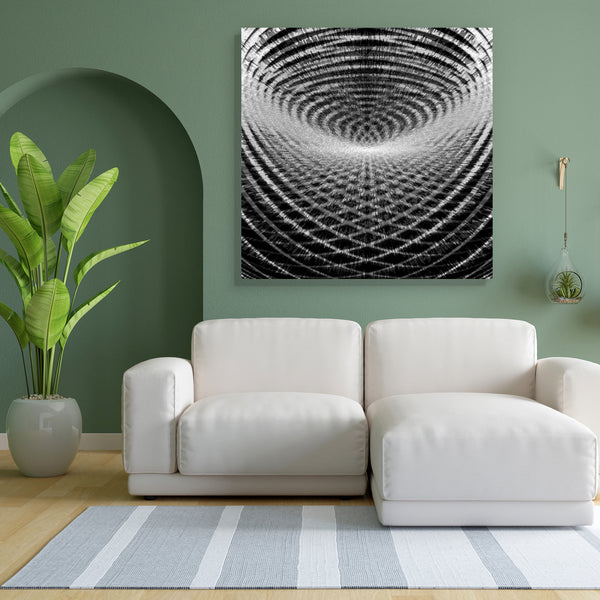 Abstract Artwork D63 Canvas Painting Synthetic Frame-Paintings MDF Framing-AFF_FR-IC 5001627 IC 5001627, Abstract Expressionism, Abstracts, Art and Paintings, Black, Black and White, Conceptual, Digital, Digital Art, Geometric, Geometric Abstraction, Graphic, Illustrations, Modern Art, Patterns, Semi Abstract, Signs, Signs and Symbols, Space, White, abstract, artwork, d63, canvas, painting, for, bedroom, living, room, engineered, wood, frame, art, backdrop, background, circular, concept, creative, curve, da