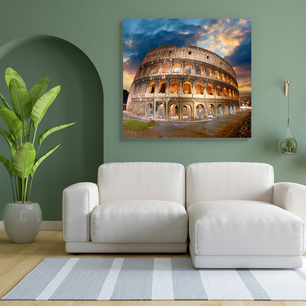 Autumn Sunset In Rome Italy Canvas Painting Synthetic Frame-Paintings MDF Framing-AFF_FR-IC 5001730 IC 5001730, Ancient, Architecture, Art and Paintings, Automobiles, Cities, City Views, Culture, Ethnic, Historical, Italian, Landmarks, Landscapes, Marble and Stone, Medieval, Places, Scenic, Sunsets, Traditional, Transportation, Travel, Tribal, Vehicles, Vintage, World Culture, autumn, sunset, in, rome, italy, canvas, painting, for, bedroom, living, room, engineered, wood, frame, gladiator, amphitheater, amp