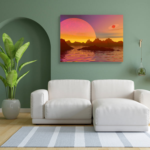 Landscape With Rocky Mountains D2 Canvas Painting Synthetic Frame-Paintings MDF Framing-AFF_FR-IC 5001733 IC 5001733, Art and Paintings, Astronomy, Automobiles, Cosmology, Digital, Digital Art, Fantasy, Futurism, Graphic, Illustrations, Landscapes, Mountains, Nature, Scenic, Science Fiction, Space, Stars, Transportation, Travel, Vehicles, landscape, with, rocky, d2, canvas, painting, for, bedroom, living, room, engineered, wood, frame, alien, art, artwork, background, fiction, fog, foggy, future, futuristic