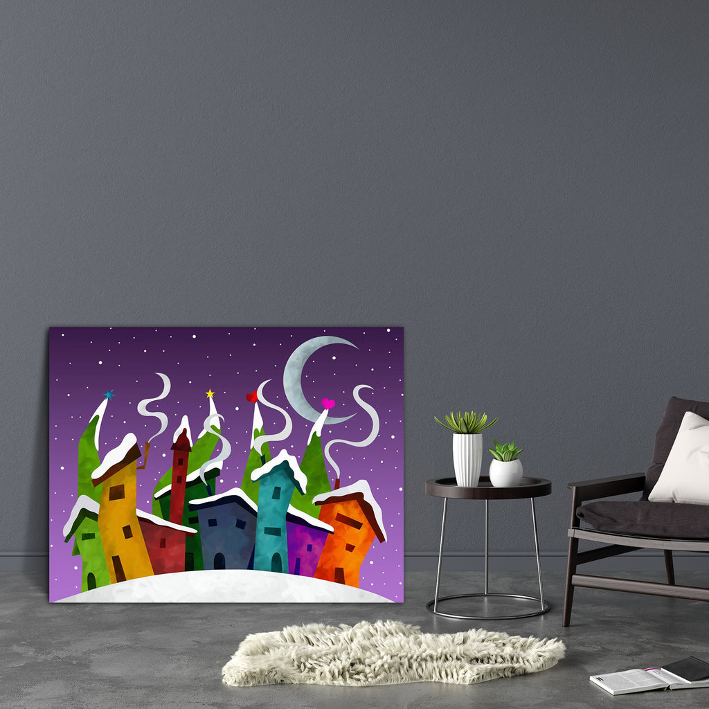 Abstract Houses Canvas Painting Synthetic Frame-Paintings MDF Framing-AFF_FR-IC 5001818 IC 5001818, Abstract Expressionism, Abstracts, Christianity, Illustrations, Semi Abstract, abstract, houses, canvas, painting, synthetic, frame, christmas, artzfolio, wall decor for living room, wall frames for living room, frames for living room, wall art, canvas painting, wall frame, scenery, panting, paintings for living room, framed wall art, wall painting, scenery painting, framed wall painting, scenery for wall wit