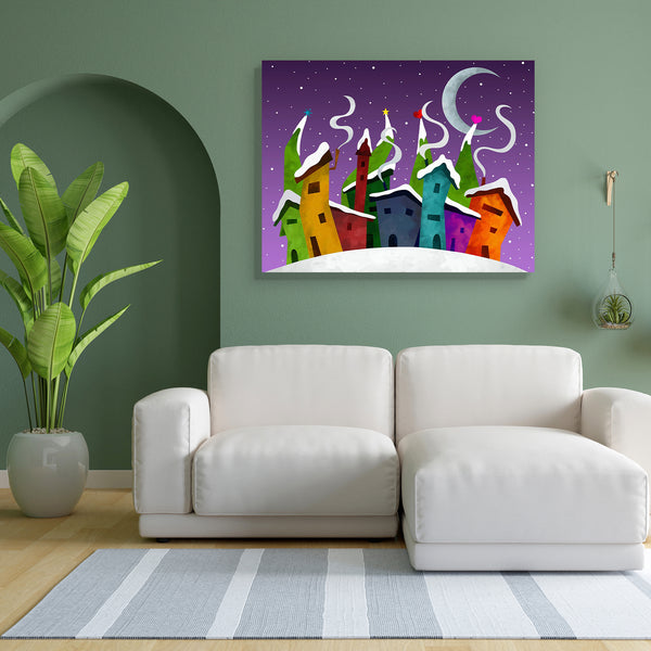 Abstract Houses Canvas Painting Synthetic Frame-Paintings MDF Framing-AFF_FR-IC 5001818 IC 5001818, Abstract Expressionism, Abstracts, Christianity, Illustrations, Semi Abstract, abstract, houses, canvas, painting, for, bedroom, living, room, engineered, wood, frame, christmas, artzfolio, wall decor for living room, wall frames for living room, frames for living room, wall art, canvas painting, wall frame, scenery, panting, paintings for living room, framed wall art, wall painting, scenery painting, framed 