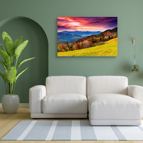 Autumn Landscape D1 Canvas Painting Synthetic Frame-Paintings MDF Framing-AFF_FR-IC 5001857 IC 5001857, Botanical, Floral, Flowers, God Ram, Hinduism, Landscapes, Mountains, Nature, Panorama, Rural, Scenic, Seasons, Sunrises, Sunsets, Wooden, autumn, landscape, d1, canvas, painting, for, bedroom, living, room, engineered, wood, frame, background, beautiful, beauty, bright, cloud, color, colorful, countryside, dawn, environment, evening, fall, flora, foliage, forest, fresh, garden, golden, idyllic, leaf, lig