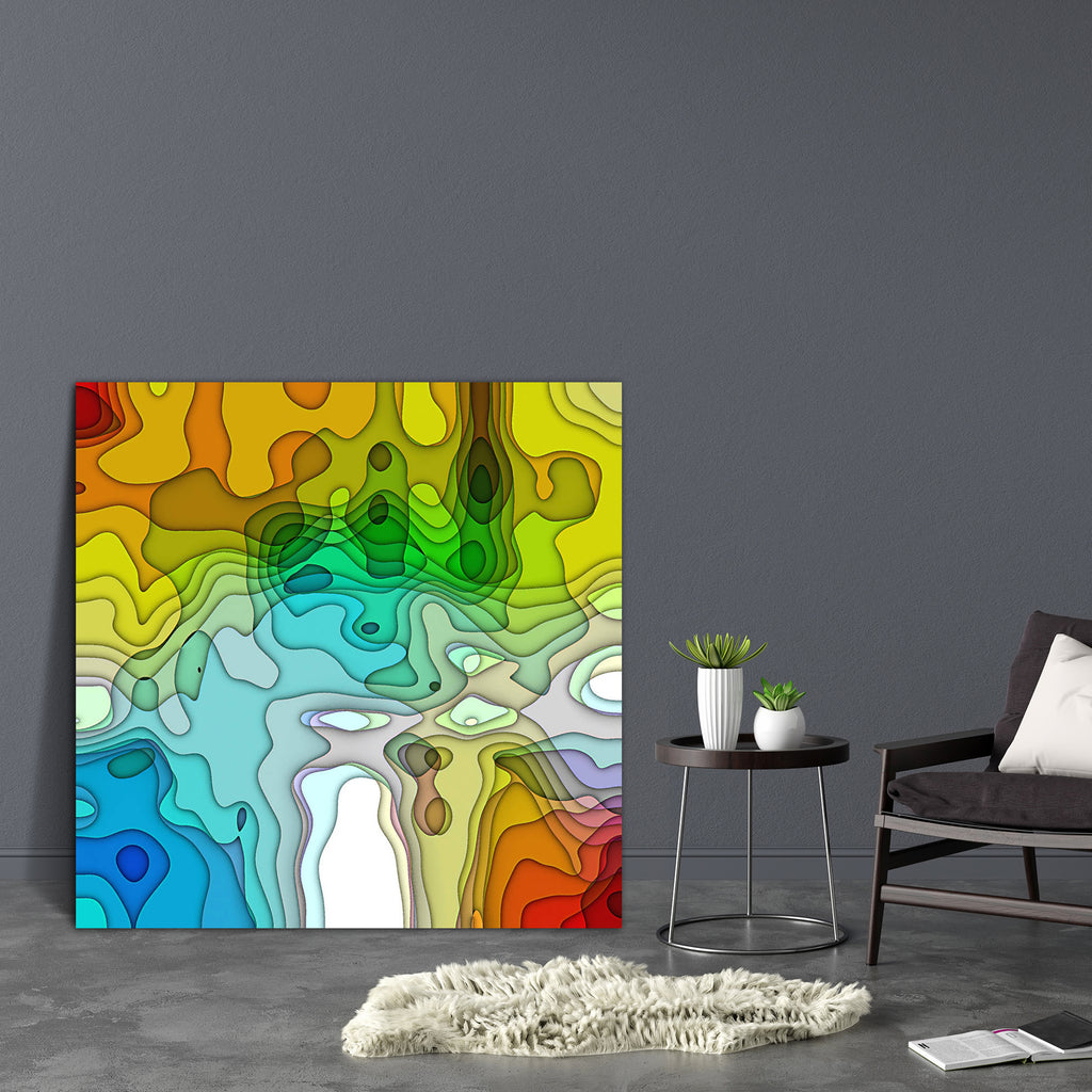 Abstract Colorful Chaotic Pattern Canvas Painting Synthetic Frame-Paintings MDF Framing-AFF_FR-IC 5001934 IC 5001934, Abstract Expressionism, Abstracts, Art and Paintings, Digital, Digital Art, Fantasy, Geometric, Geometric Abstraction, Graphic, Patterns, Semi Abstract, Space, Watercolour, abstract, colorful, chaotic, pattern, canvas, painting, synthetic, frame, fractal, art, artwork, background, blot, blur, bright, chaos, concept, cover, crease, creativity, curve, digitally, effect, electronic, energy, fun