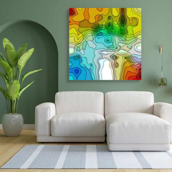 Abstract Colorful Chaotic Pattern Canvas Painting Synthetic Frame-Paintings MDF Framing-AFF_FR-IC 5001934 IC 5001934, Abstract Expressionism, Abstracts, Art and Paintings, Digital, Digital Art, Fantasy, Geometric, Geometric Abstraction, Graphic, Patterns, Semi Abstract, Space, Watercolour, abstract, colorful, chaotic, pattern, canvas, painting, for, bedroom, living, room, engineered, wood, frame, fractal, art, artwork, background, blot, blur, bright, chaos, concept, cover, crease, creativity, curve, digital