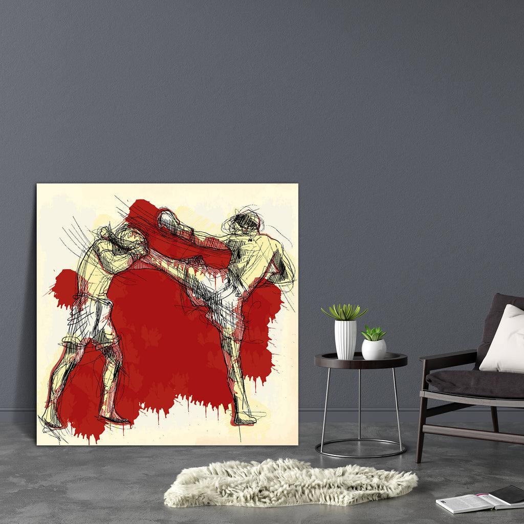 Muay Thai Martial Art Kickboxing In Thailand D1 Canvas Painting Synthetic Frame-Paintings MDF Framing-AFF_FR-IC 5002097 IC 5002097, Ancient, Art and Paintings, Asian, Drawing, Entertainment, Fine Art Reprint, Historical, Illustrations, Japanese, Medieval, Sketches, Sports, Vintage, muay, thai, martial, art, kickboxing, in, thailand, d1, canvas, painting, synthetic, frame, action, active, arena, artistic, artwork, asia, attack, beat, blood, champion, championship, combat, sport, competition, craft, draw, fig
