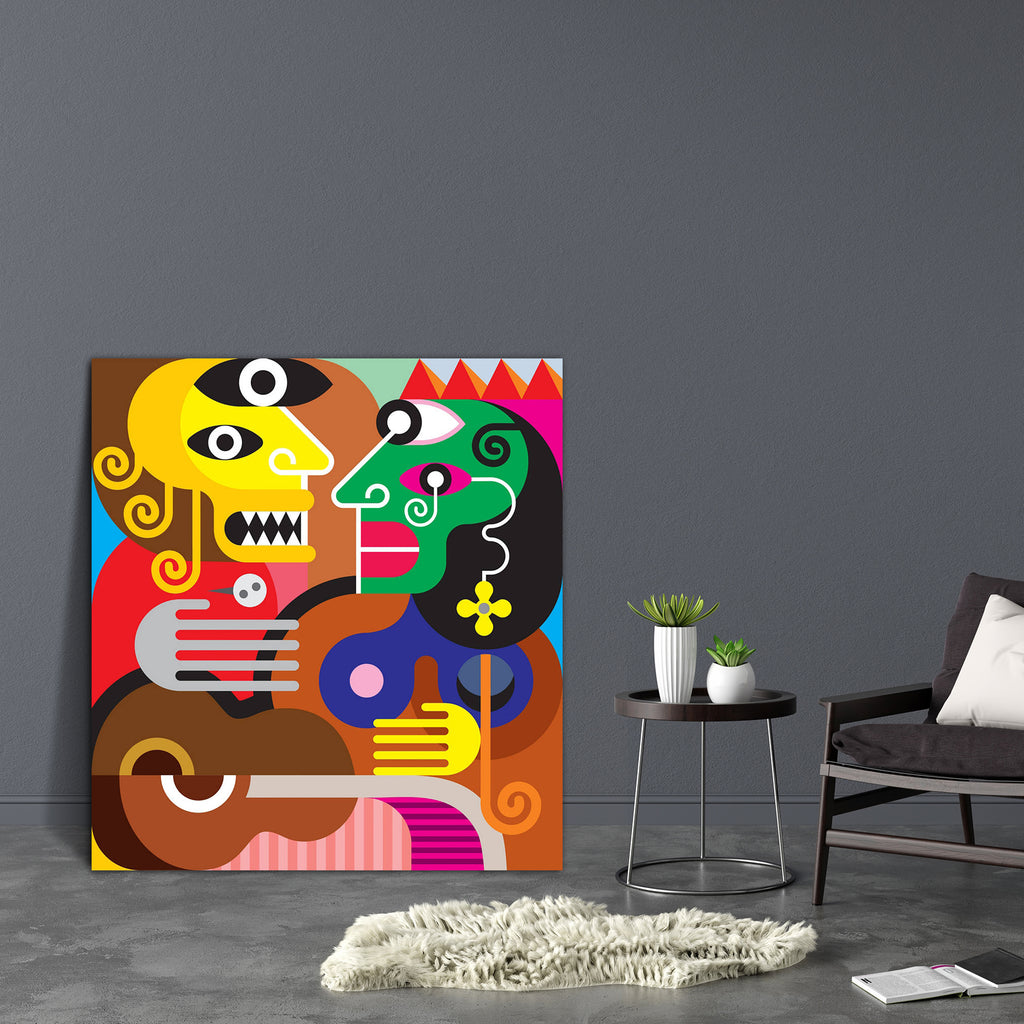 Modern Fine Art D2 Canvas Painting Synthetic Frame-Paintings MDF Framing-AFF_FR-IC 5002169 IC 5002169, Abstract Expressionism, Abstracts, Art and Paintings, Fine Art Reprint, Illustrations, Music, Music and Dance, Music and Musical Instruments, Old Masters, Semi Abstract, modern, fine, art, d2, canvas, painting, synthetic, frame, gypsy, abstract, anger, background, bright, carmen, character, conflict, dispute, emotion, gaudy, guitar, hand, husband, illustration, jealous, jealousy, mad, man, picasso, quarrel