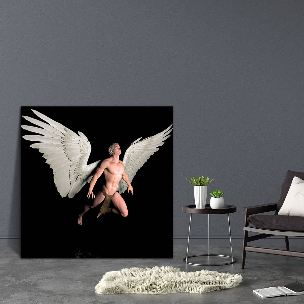 Enlighten Canvas Painting Synthetic Frame-Paintings MDF Framing-AFF_FR-IC 5002333 IC 5002333, Health, People, enlighten, canvas, painting, synthetic, frame, angel, man, male, abdominals, abs, anatomy, beautiful, beauty, body, chest, dude, fit, fitness, good, looking, guy, hair, hand, hands, handsome, human, hunk, muscle, muscular, physical, rippling, wings, artzfolio, wall decor for living room, wall frames for living room, frames for living room, wall art, canvas painting, wall frame, scenery, panting, pai