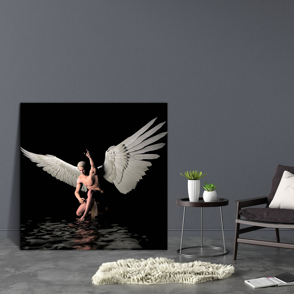 Guardian Canvas Painting Synthetic Frame-Paintings MDF Framing-AFF_FR-IC 5002334 IC 5002334, Health, People, guardian, canvas, painting, synthetic, frame, abdominals, abs, anatomy, angel, beautiful, beauty, body, chest, dude, fit, fitness, good, looking, guy, hair, hand, hands, handsome, human, hunk, male, man, muscle, muscular, physical, rippling, wings, artzfolio, wall decor for living room, wall frames for living room, frames for living room, wall art, canvas painting, wall frame, scenery, panting, paint