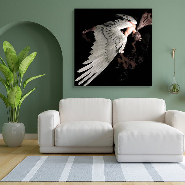 Fallen Canvas Painting Synthetic Frame-Paintings MDF Framing-AFF_FR-IC 5002335 IC 5002335, Health, People, fallen, canvas, painting, for, bedroom, living, room, engineered, wood, frame, angel, wings, engel, angels, with, man, wing, male, abdominals, abs, anatomy, beautiful, beauty, body, chest, dude, fit, fitness, good, looking, guy, hair, hand, hands, handsome, human, hunk, muscle, muscular, physical, rippling, artzfolio, wall decor for living room, wall frames for living room, frames for living room, wall