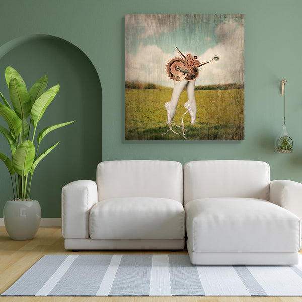 Classic Ballerina In A Ballet Slippers Canvas Painting Synthetic Frame-Paintings MDF Framing-AFF_FR-IC 5002365 IC 5002365, Art and Paintings, Collages, Conceptual, Dance, Fantasy, Music and Dance, Realism, Surrealism, classic, ballerina, in, a, ballet, slippers, canvas, painting, for, bedroom, living, room, engineered, wood, frame, art, artistic, background, beautiful, body, part, calves, cloud, collage, colorful, composition, concept, creation, creativity, dancer, detail, doll, eye, feet, fun, funny, gears