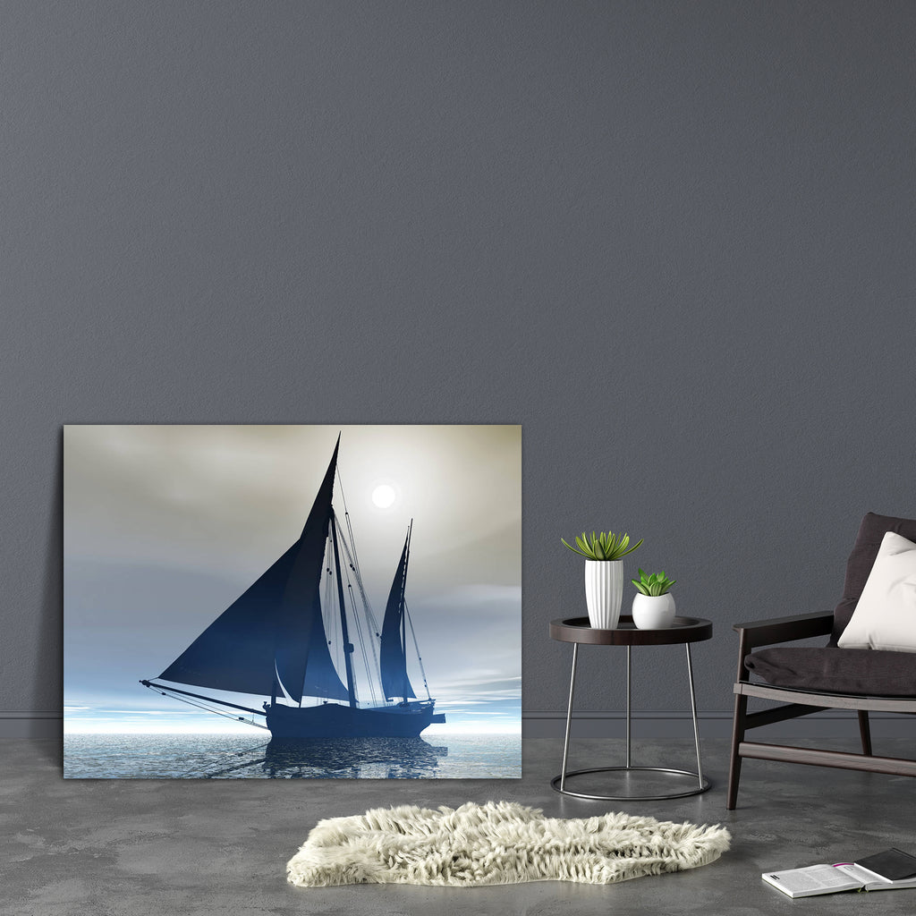 Sailing Ship Canvas Painting Synthetic Frame-Paintings MDF Framing-AFF_FR-IC 5002625 IC 5002625, Digital, Digital Art, Fantasy, Graphic, Illustrations, Realism, Surrealism, sailing, ship, canvas, painting, synthetic, frame, clouds, dream, dreaming, fantastic, graphics, illustration, ocean, old, realistic, render, rendering, sail, sails, sea, ships, sky, sun, sunlight, surrealistic, visualization, water, artzfolio, wall decor for living room, wall frames for living room, frames for living room, wall art, can