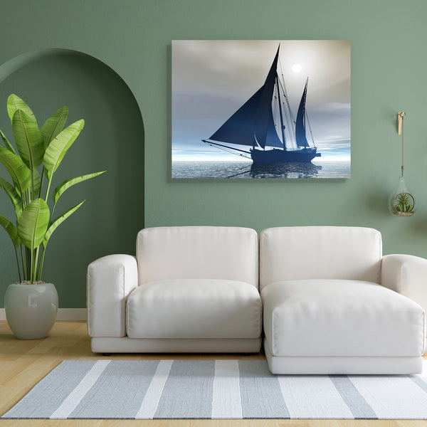 Sailing Ship Canvas Painting Synthetic Frame-Paintings MDF Framing-AFF_FR-IC 5002625 IC 5002625, Digital, Digital Art, Fantasy, Graphic, Illustrations, Realism, Surrealism, sailing, ship, canvas, painting, for, bedroom, living, room, engineered, wood, frame, clouds, dream, dreaming, fantastic, graphics, illustration, ocean, old, realistic, render, rendering, sail, sails, sea, ships, sky, sun, sunlight, surrealistic, visualization, water, artzfolio, wall decor for living room, wall frames for living room, fr