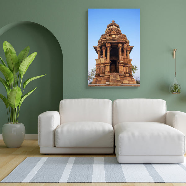 Javari Temple Khajuraho India Canvas Painting Synthetic Frame-Paintings MDF Framing-AFF_FR-IC 5002631 IC 5002631, Ancient, Architecture, Art and Paintings, Asian, Automobiles, Culture, Ethnic, God Vishnu, Health, Hinduism, Historical, Indian, Landmarks, Marble and Stone, Medieval, Places, Spiritual, Traditional, Transportation, Travel, Tribal, Vehicles, Vintage, World Culture, javari, temple, khajuraho, india, canvas, painting, for, bedroom, living, room, engineered, wood, frame, arts, asia, beauty, buildin