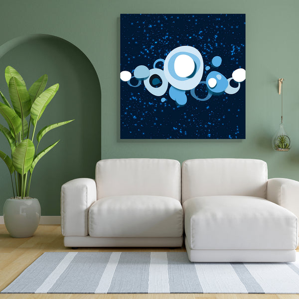 Blue Bubbles In The Space Canvas Painting Synthetic Frame-Paintings MDF Framing-AFF_FR-IC 5002682 IC 5002682, Abstract Expressionism, Abstracts, Astronomy, Black, Black and White, Cosmology, Fantasy, Illustrations, Landscapes, Maps, Mountains, Scenic, Science Fiction, Semi Abstract, Signs, Signs and Symbols, Space, Stars, White, blue, bubbles, in, the, canvas, painting, for, bedroom, living, room, engineered, wood, frame, abstract, alien, background, bright, bubble, cloud, clouds, concept, cosmos, dark, des