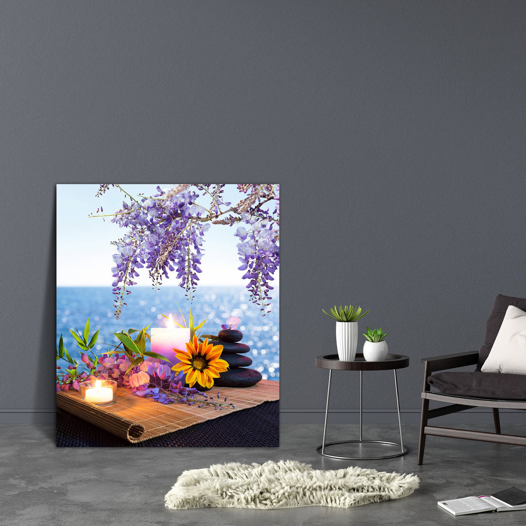 Daisy & Wisteria Canvas Painting Synthetic Frame-Paintings MDF Framing-AFF_FR-IC 5002699 IC 5002699, Botanical, Chinese, Culture, Ethnic, Floral, Flowers, Health, Japanese, Marble and Stone, Nature, Scenic, Traditional, Tribal, World Culture, daisy, wisteria, canvas, painting, synthetic, frame, alternative, bamboo, bath, bathroom, beauty, candles, care, cellulite, flower, foliage, garden, leaf, massage, meditation, natural, oriental, relax, relaxation, sea, spa, stones, towels, tower, treatment, zen, artzfo