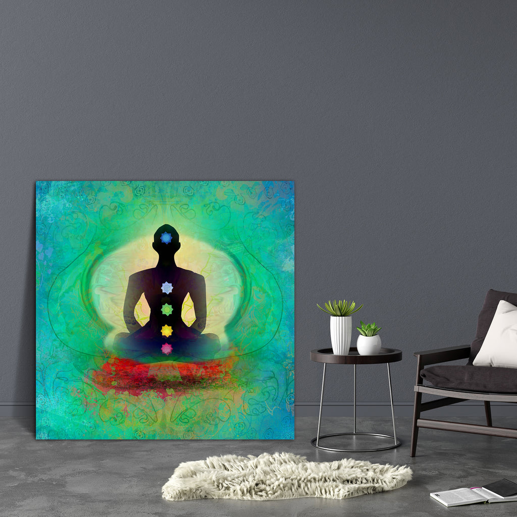 Yoga Lotus Pose D5 Canvas Painting Synthetic Frame-Paintings MDF Framing-AFF_FR-IC 5002726 IC 5002726, Buddhism, Digital, Digital Art, Geometric Abstraction, God Buddha, Graphic, Health, Illustrations, Indian, Nature, People, Religion, Religious, Scenic, Spiritual, Sports, yoga, lotus, pose, d5, canvas, painting, synthetic, frame, abstraction, aura, background, bamboo, beauty, body, buddha, decoration, ease, energy, exercise, hand, healing, illustration, india, man, mat, meditation, mystic, peace, quiet, ra