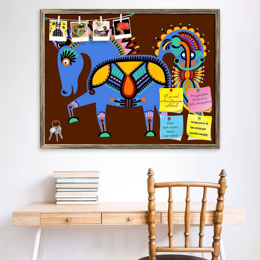 Ukrainian Tribal Ethnic Artwork Unusual Horse D1 Bulletin Board Notice Pin Board Soft Board | Framed-Bulletin Boards Framed-BLB_FR-IC 5002766 IC 5002766, Abstract Expressionism, Abstracts, Ancient, Animals, Animated Cartoons, Art and Paintings, Caricature, Cartoons, Culture, Digital, Digital Art, Drawing, Ethnic, Folk Art, Graphic, Hand Drawn, Historical, Illustrations, Medieval, Patterns, Retro, Semi Abstract, Signs, Signs and Symbols, Symbols, Traditional, Tribal, Vintage, World Culture, ukrainian, artwor