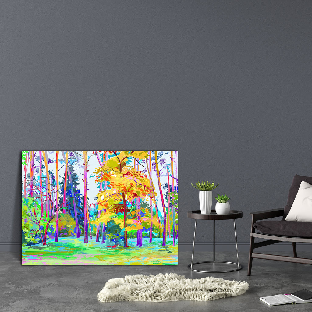 Autumn Landscape D5 Canvas Painting Synthetic Frame-Paintings MDF Framing-AFF_FR-IC 5002886 IC 5002886, Art and Paintings, Countries, Digital, Digital Art, Drawing, Graphic, Illustrations, Impressionism, Landscapes, Nature, Paintings, Patterns, Rural, Scenic, Seasons, Signs, Signs and Symbols, Sketches, Wooden, autumn, landscape, d5, canvas, painting, synthetic, frame, artist, artistic, artwork, beauty, bright, brush, colorful, composition, country, countryside, creative, creativity, design, draw, forest, h
