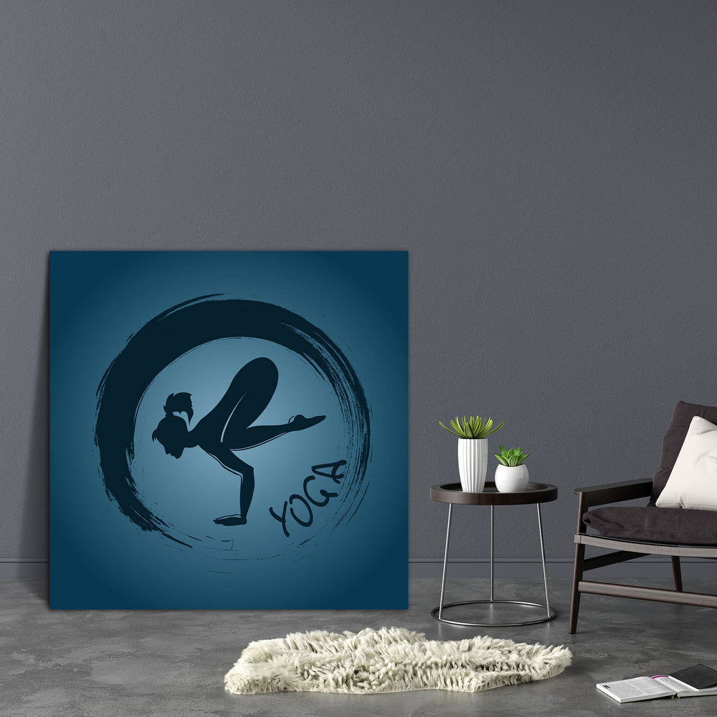 Yoga Label With Zen Symbol D3 Canvas Painting Synthetic Frame-Paintings MDF Framing-AFF_FR-IC 5002923 IC 5002923, Asian, Buddhism, Health, Hinduism, Illustrations, Indian, People, Signs, Signs and Symbols, Spiritual, Sports, Symbols, yoga, label, with, zen, symbol, d3, canvas, painting, synthetic, frame, asana, background, blue, body, calm, card, design, eastern, energy, figure, fit, fitness, girl, illustration, india, isolated, leisure, mantra, meditation, natural, peace, person, physical, pose, position, 