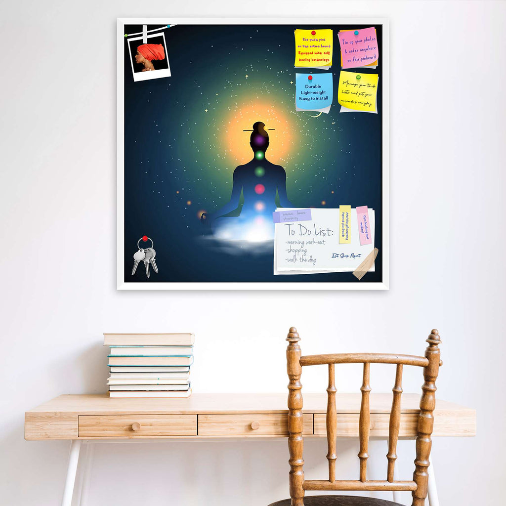 Meditating In Lotus Position Bulletin Board Notice Pin Board Soft Board | Framed-Bulletin Boards Framed-BLB_FR-IC 5002955 IC 5002955, Adult, Buddhism, Culture, Ethnic, Health, Indian, Modern Art, Nature, Religion, Religious, Scenic, Signs, Signs and Symbols, Sports, Symbols, Traditional, Tribal, World Culture, meditating, in, lotus, position, bulletin, board, notice, pin, soft, framed, meditation, mantra, yoga, zen, asana, astral, background, balance, ball, beauty, body, concentration, connection, creative,