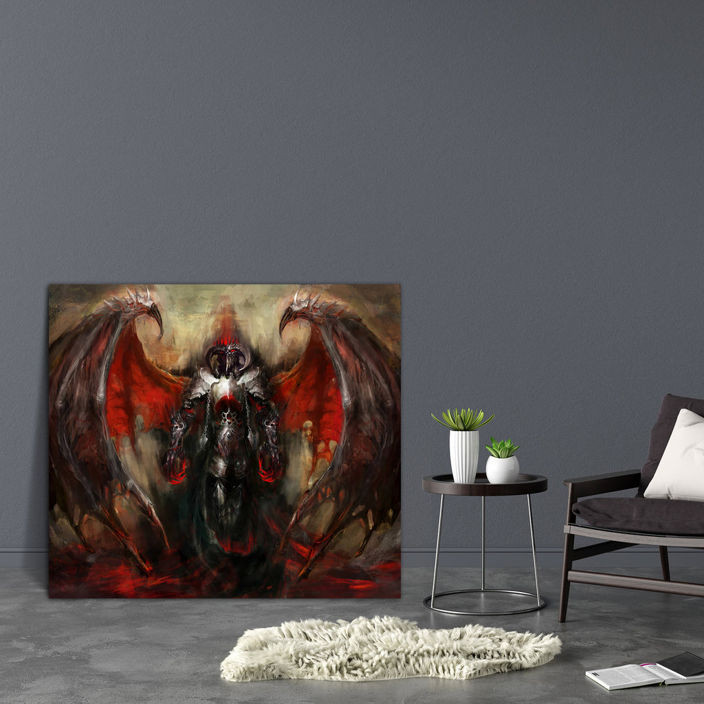 Apocalyptic Canvas Painting Synthetic Frame-Paintings MDF Framing-AFF_FR-IC 5003100 IC 5003100, Art and Paintings, Paintings, Religion, Religious, apocalyptic, canvas, painting, synthetic, frame, demon, hell, lucifer, anger, angry, art, bad, bonfire, burnt, cooking, demonic, desire, devil, diabolic, doom, ember, energy, evil, fiery, flaming, heat, horns, hot, imaginary, inferno, melt, myth, mythology, poster, rage, red, rising, satan, spirit, stare, underworld, wallpaper, wrath, artzfolio, wall decor for li