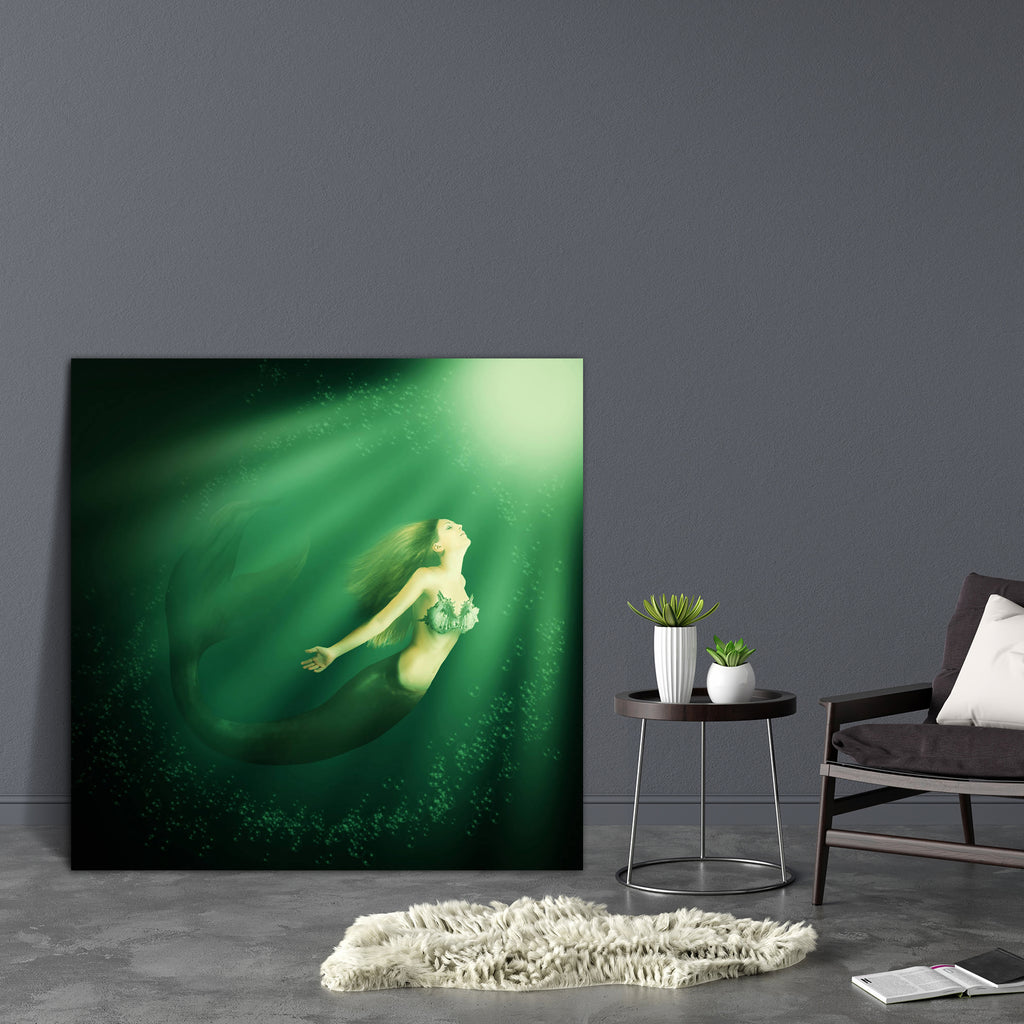 Mermaid With Fish Tail D3 Canvas Painting Synthetic Frame-Paintings MDF Framing-AFF_FR-IC 5003296 IC 5003296, Fantasy, Health, Illustrations, Mermaid, Religion, Religious, Surrealism, with, fish, tail, d3, canvas, painting, synthetic, frame, beautiful, beauty, blue, bra, bubbles, diving, dream, fairy, fairytale, fantastic, floating, girl, goddess, hair, hairstyle, illustration, lady, legend, legendary, light, magic, mythology, nixie, ocean, purple, scale, sea, shell, siren, slim, sunlight, surreal, swimmer,