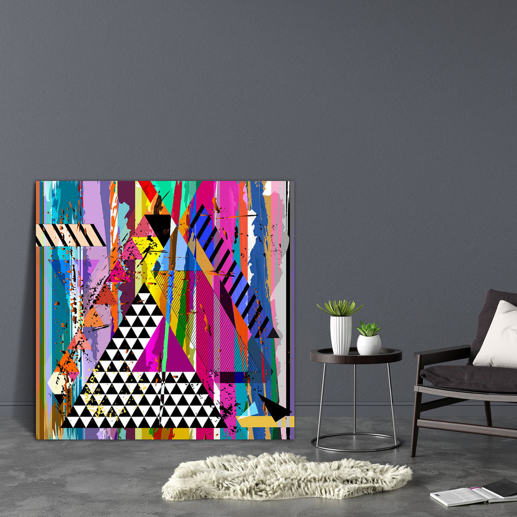 Abstract Artwork D165 Canvas Painting Synthetic Frame-Paintings MDF Framing-AFF_FR-IC 5003407 IC 5003407, Abstract Expressionism, Abstracts, Ancient, Art and Paintings, Culture, Decorative, Digital, Digital Art, Ethnic, Geometric, Geometric Abstraction, Graffiti, Graphic, Historical, Illustrations, Medieval, Modern Art, Paintings, Patterns, Semi Abstract, Signs, Signs and Symbols, Splatter, Stripes, Traditional, Triangles, Tribal, Vintage, World Culture, abstract, artwork, d165, canvas, painting, synthetic,