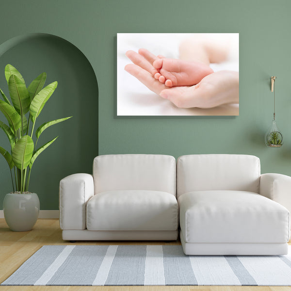 Newborn Baby's Foot Canvas Painting Synthetic Frame-Paintings MDF Framing-AFF_FR-IC 5003571 IC 5003571, Art and Paintings, Baby, Black and White, Children, Family, Health, Hearts, Kids, Love, Parents, Romance, White, newborn, baby's, foot, canvas, painting, for, bedroom, living, room, engineered, wood, frame, babies, feet, new, born, body, care, child, childhood, comfort, cute, delicate, finger, hand, healthcare, heart, hold, human, infant, innocence, innocent, kid, leg, life, little, maternity, mom, mommy,