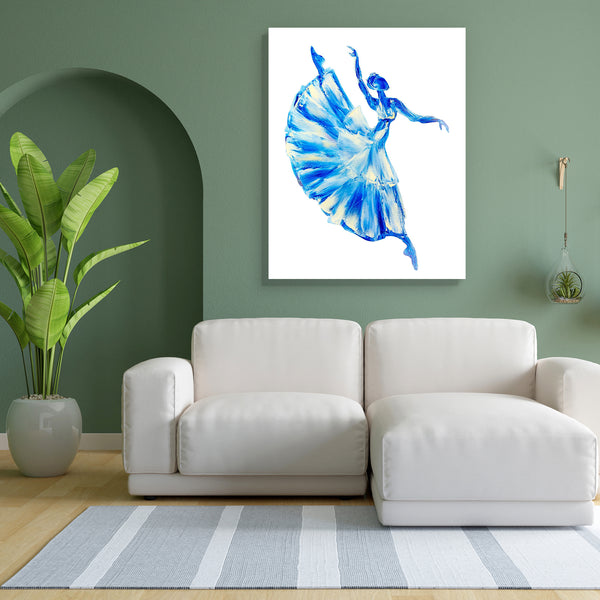 Blue Ballerina Canvas Painting Synthetic Frame-Paintings MDF Framing-AFF_FR-IC 5003654 IC 5003654, Art and Paintings, Black and White, Culture, Dance, Ethnic, Music and Dance, Paintings, Traditional, Tribal, White, World Culture, blue, ballerina, canvas, painting, for, bedroom, living, room, engineered, wood, frame, action, active, art, artist, balance, ballet, beautiful, classical, dancer, elegance, elegant, energy, female, flying, foot, girl, grace, healthy, human, isolated, jumping, motion, movement, oil