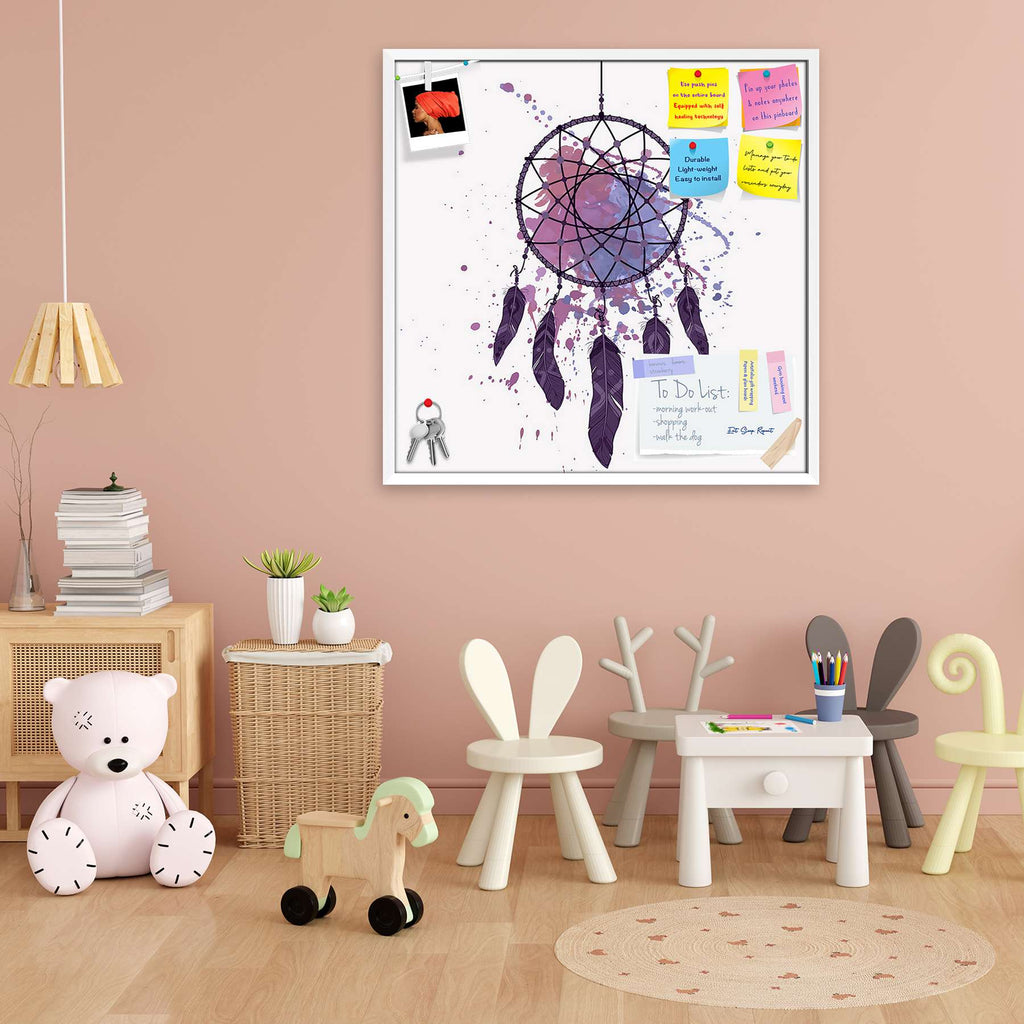 Dream Catcher Bulletin Board Notice Pin Board Soft Board | Framed-Bulletin Boards Framed-BLB_FR-IC 5003656 IC 5003656, Abstract Expressionism, Abstracts, American, Aztec, Circle, Culture, Decorative, Digital, Digital Art, Ethnic, Fashion, Folk Art, Graphic, Illustrations, Indian, Semi Abstract, Signs, Signs and Symbols, Sketches, Splatter, Symbols, Traditional, Tribal, Watercolour, World Culture, dream, catcher, bulletin, board, notice, pin, soft, framed, dreamcatcher, abstract, america, background, bead, c