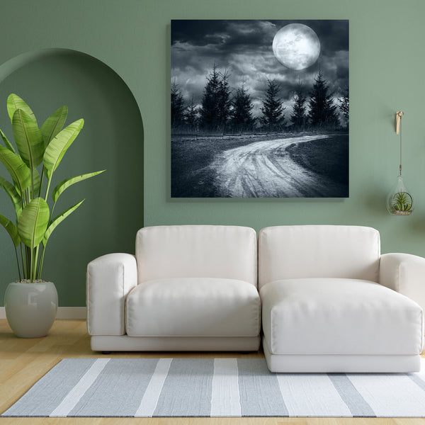 Magic Landscape With Empty Rural Road Canvas Painting Synthetic Frame-Paintings MDF Framing-AFF_FR-IC 5003796 IC 5003796, Art and Paintings, Black, Black and White, Fantasy, Gothic, Holidays, Landscapes, Nature, Rural, Scenic, magic, landscape, with, empty, road, canvas, painting, for, bedroom, living, room, engineered, wood, frame, vampire, moonlight, horror, background, adventure, art, card, celebration, cloud, color, concept, dark, dracula, dramatic, evil, fairytale, fear, fence, foggy, footpath, forest,