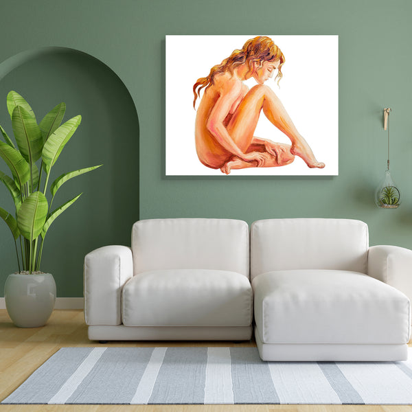 Beautiful Woman At The Morning Canvas Painting Synthetic Frame-Paintings MDF Framing-AFF_FR-IC 5003880 IC 5003880, Adult, Art and Paintings, Black and White, Health, Paintings, White, beautiful, woman, at, the, morning, canvas, painting, for, bedroom, living, room, engineered, wood, frame, art, attractive, back, beauty, body, bodycare, clean, colorful, elegance, female, girl, glamour, grace, happy, harmony, healthcare, healthy, innocence, luxury, model, person, posing, pure, relaxed, resting, sitting, skin,