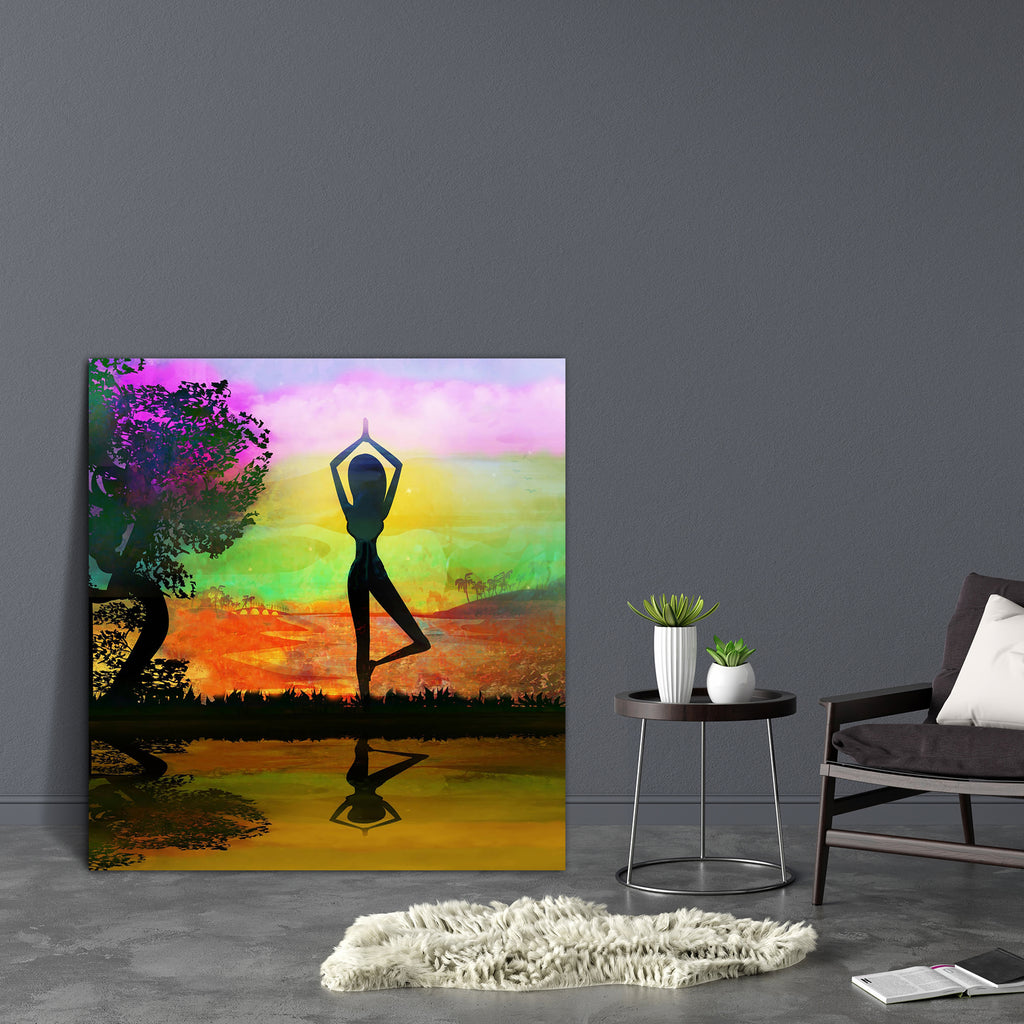 Girl In Yoga Pose Canvas Painting Synthetic Frame-Paintings MDF Framing-AFF_FR-IC 5003989 IC 5003989, Art and Paintings, Birds, Digital, Digital Art, Drawing, Graphic, Health, Illustrations, Landscapes, Nature, People, Scenic, Signs, Signs and Symbols, Sports, Sunsets, girl, in, yoga, pose, canvas, painting, synthetic, frame, art, background, beautiful, bird, brown, cloud, decoration, design, dolphin, female, figure, grass, illustration, invitation, landscape, leaf, orange, palm, person, posing, raster, ref