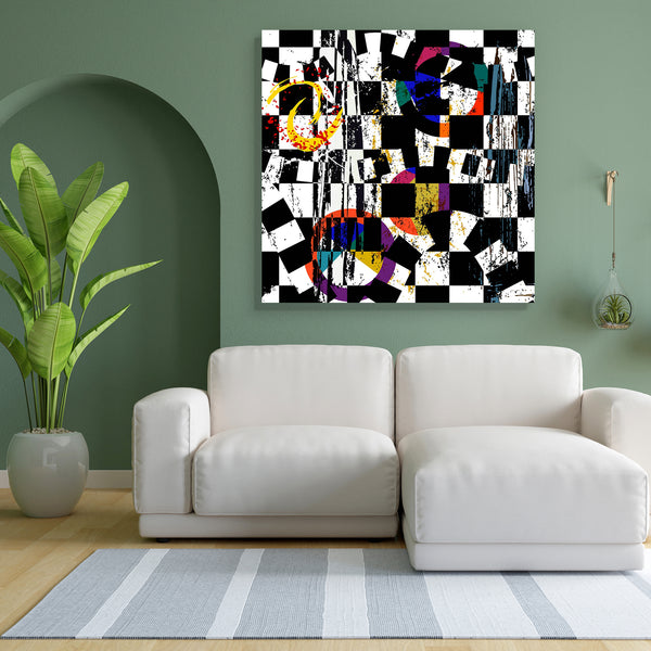 Abstract Artwork D181 Canvas Painting Synthetic Frame-Paintings MDF Framing-AFF_FR-IC 5004034 IC 5004034, Abstract Expressionism, Abstracts, Ancient, Art and Paintings, Black, Black and White, Circle, Culture, Decorative, Digital, Digital Art, Ethnic, Graffiti, Graphic, Historical, Illustrations, Medieval, Modern Art, Paintings, Patterns, Semi Abstract, Signs, Signs and Symbols, Splatter, Stripes, Traditional, Tribal, Vintage, White, World Culture, abstract, artwork, d181, canvas, painting, for, bedroom, li